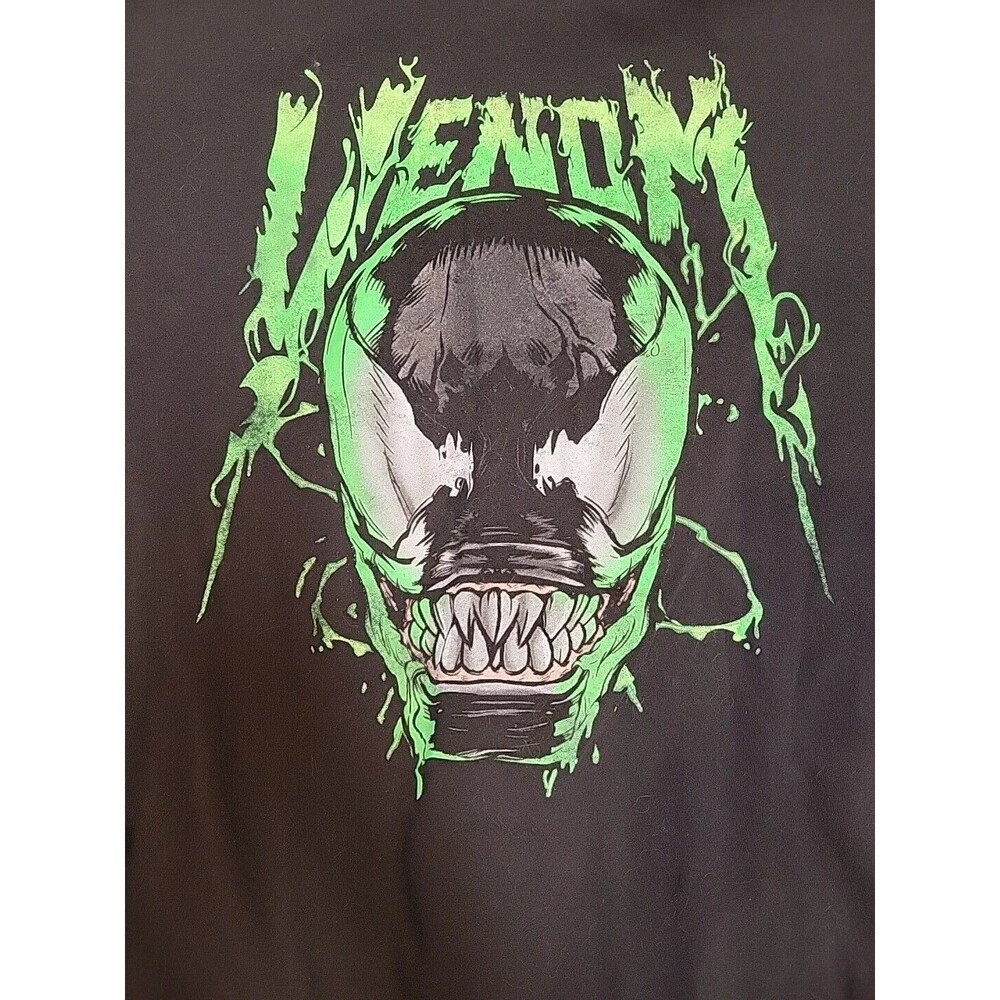 VENOM Marvel Comics Black Men's T-Shirt 3XL